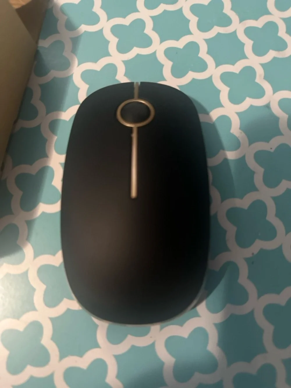 Jully Comb Wireless Black & Silver Optical Mouse with Box